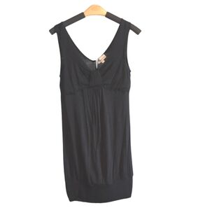 Blue Crush Little Black Dress | Size M | Sleeveless V-Neck Mini Dress